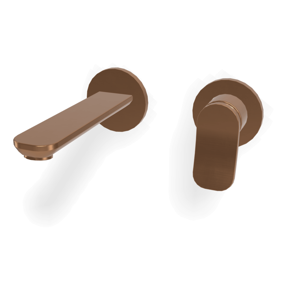 FIMA fima-flo Wall basin set 150mm without plate Bathroom Wall basin Set without spout on plate