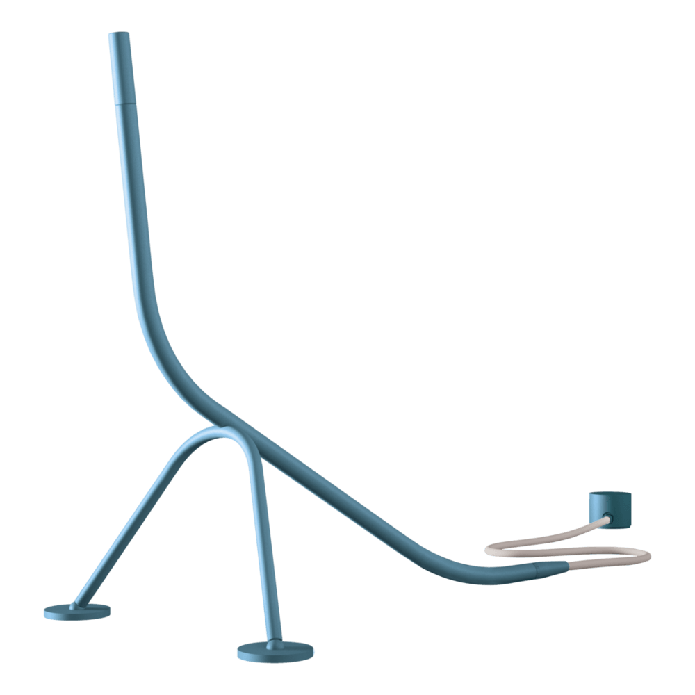 FIMA fima-outdoor Outdoor Stecco Freestanding Shower with Push