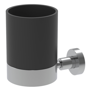 FIMA fima-rotola So Toothbrush Holder with Black Inset