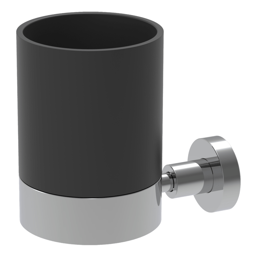 FIMA fima-rotola So Toothbrush Holder with Black Inset